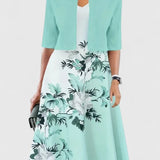 Chantal | Robe Midi Élégante