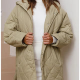 Kessie - Manteau d'hiver oversize avec capuche