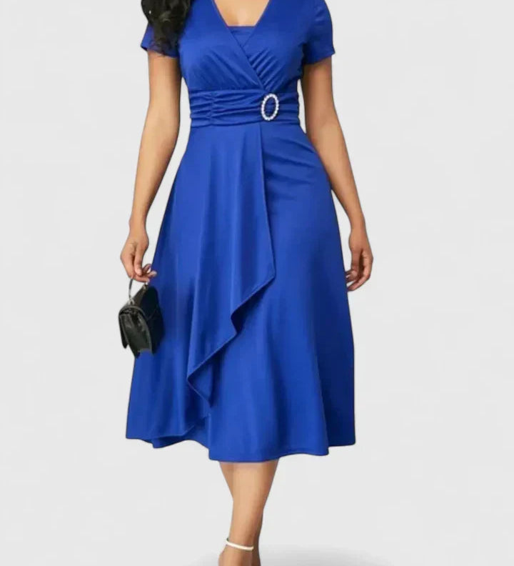 Zhyrelle | Robe Midi Élégante