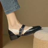 Marie | Mary Janes en cuir