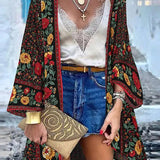 Charline - Cardigan d'été floral léger (Taille Plus disponible)