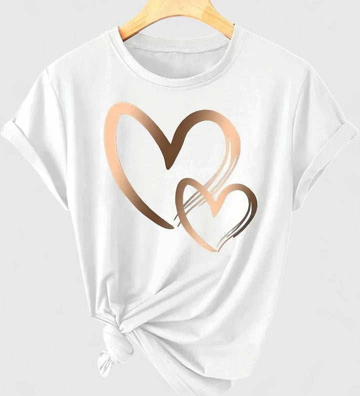 Clara | T Shirt Confortable à Manches Courtes