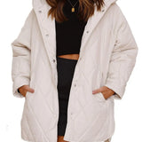 Kessie - Manteau d'hiver oversize avec capuche