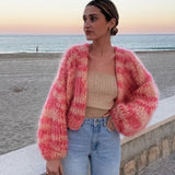 Ottilie - Pull au Crochet Coloré