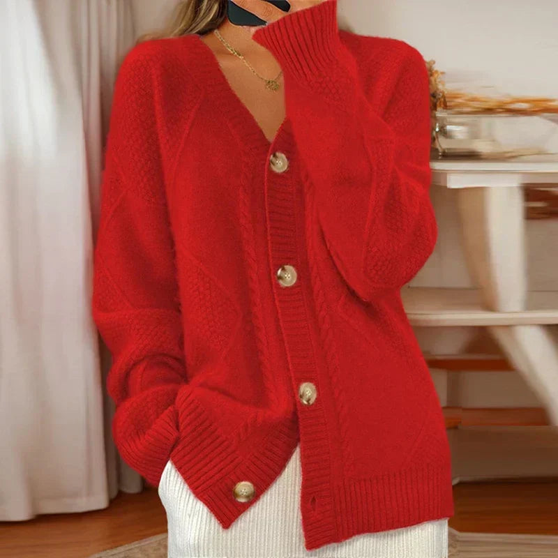Elsa - Cardigan en Tricot Boutonné
