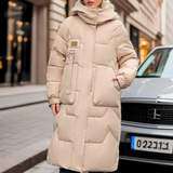 Pierrette - Manteau long matelassé