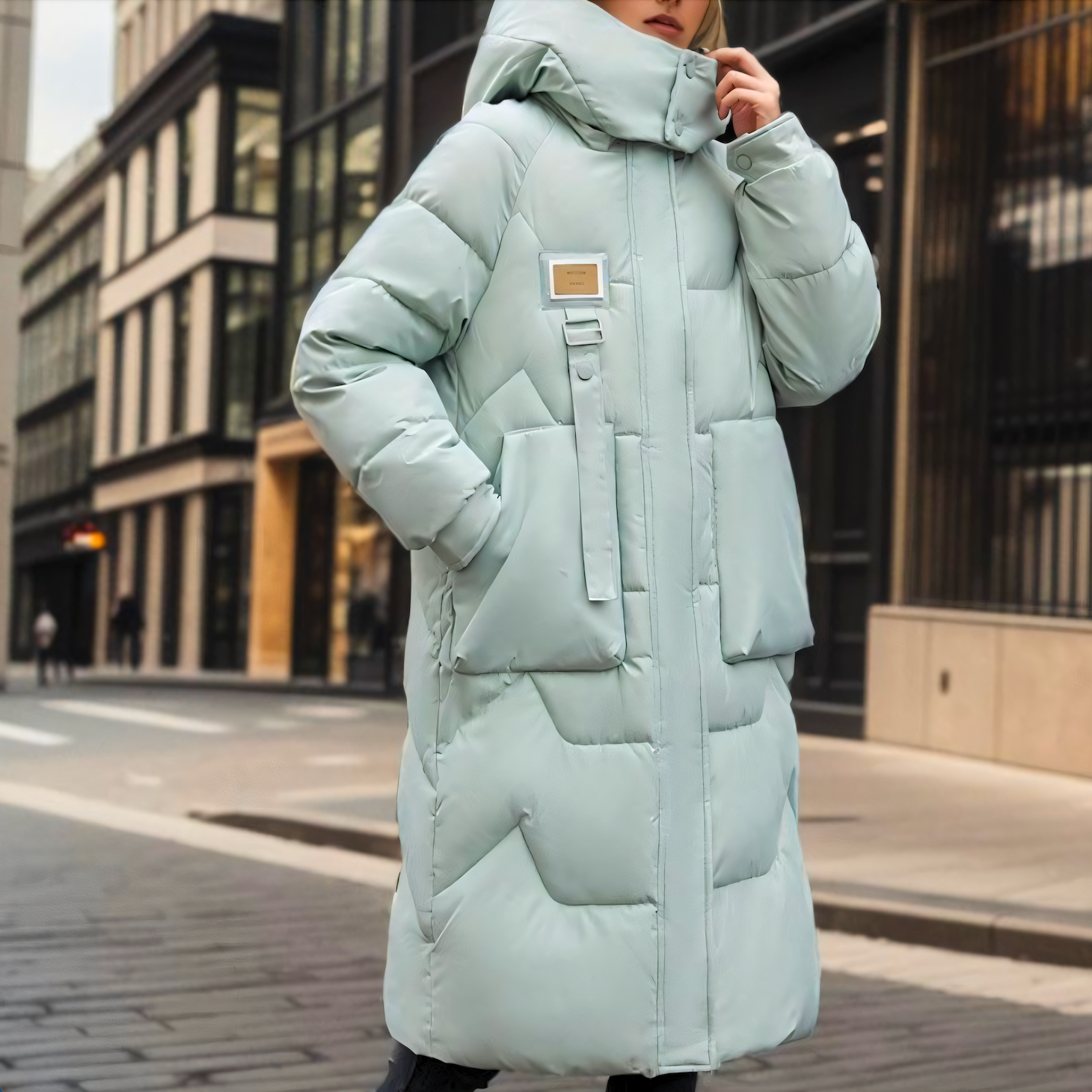 Pierrette - Manteau long matelassé
