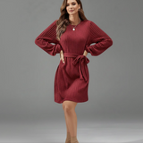 Odiane | Robe mini tricotée