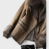 Mariana - Manteau en Peau de Mouton de Luxe