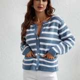 Simone - Cardigan d'Hiver Tricoté