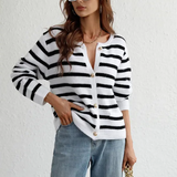 Simone - Cardigan d'Hiver Tricoté