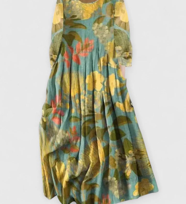 Margaritte | Robe Midi Élégante