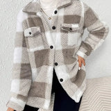 Martina | Veste en Fleece à Carreaux Élégante