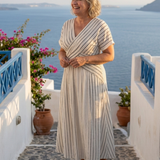 Cressida - Robe Midi d'Été Croisée