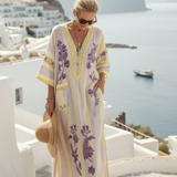 Aurelia - Robe Maxi Fleurie d'Été