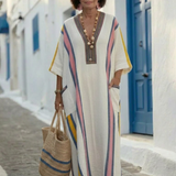 Noemi - Élégante Robe Maxi d'Été