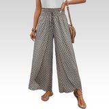 Lizzy | Pantalon à jambes larges avec imprimé géométrique