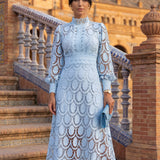 Honfleur | Robe en Dentelle Printanière