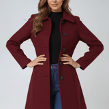 Prudence | Manteau d'hiver pour femme avec fermeture à un bouton