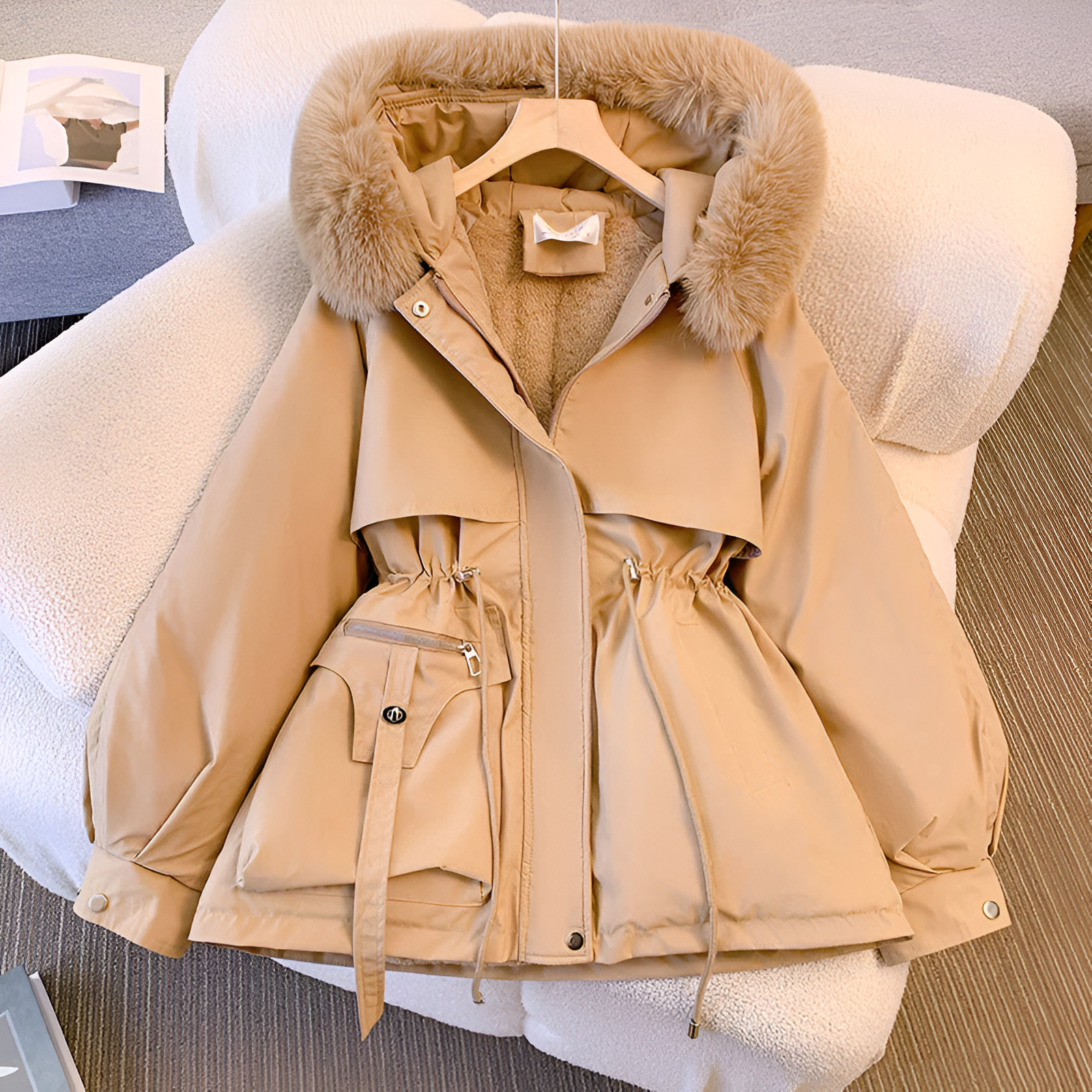 Milena - Manteau d'Hiver Élégant