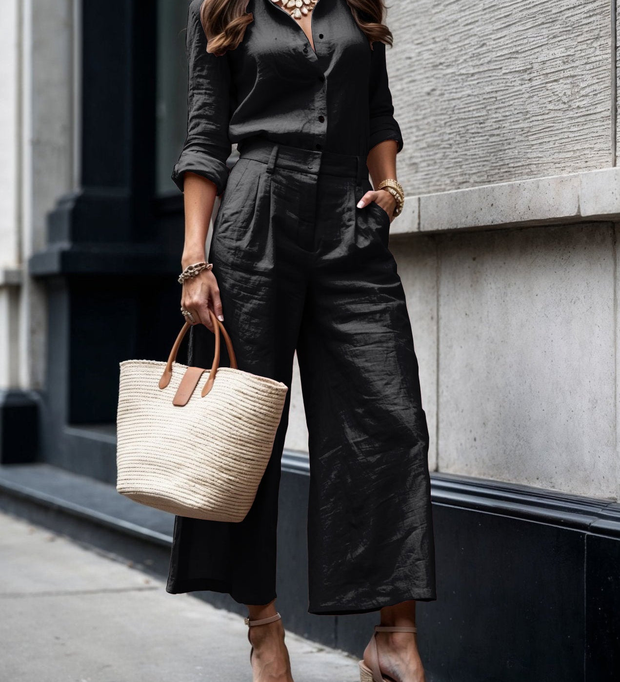 Isadora - Look Casual Chic Rose