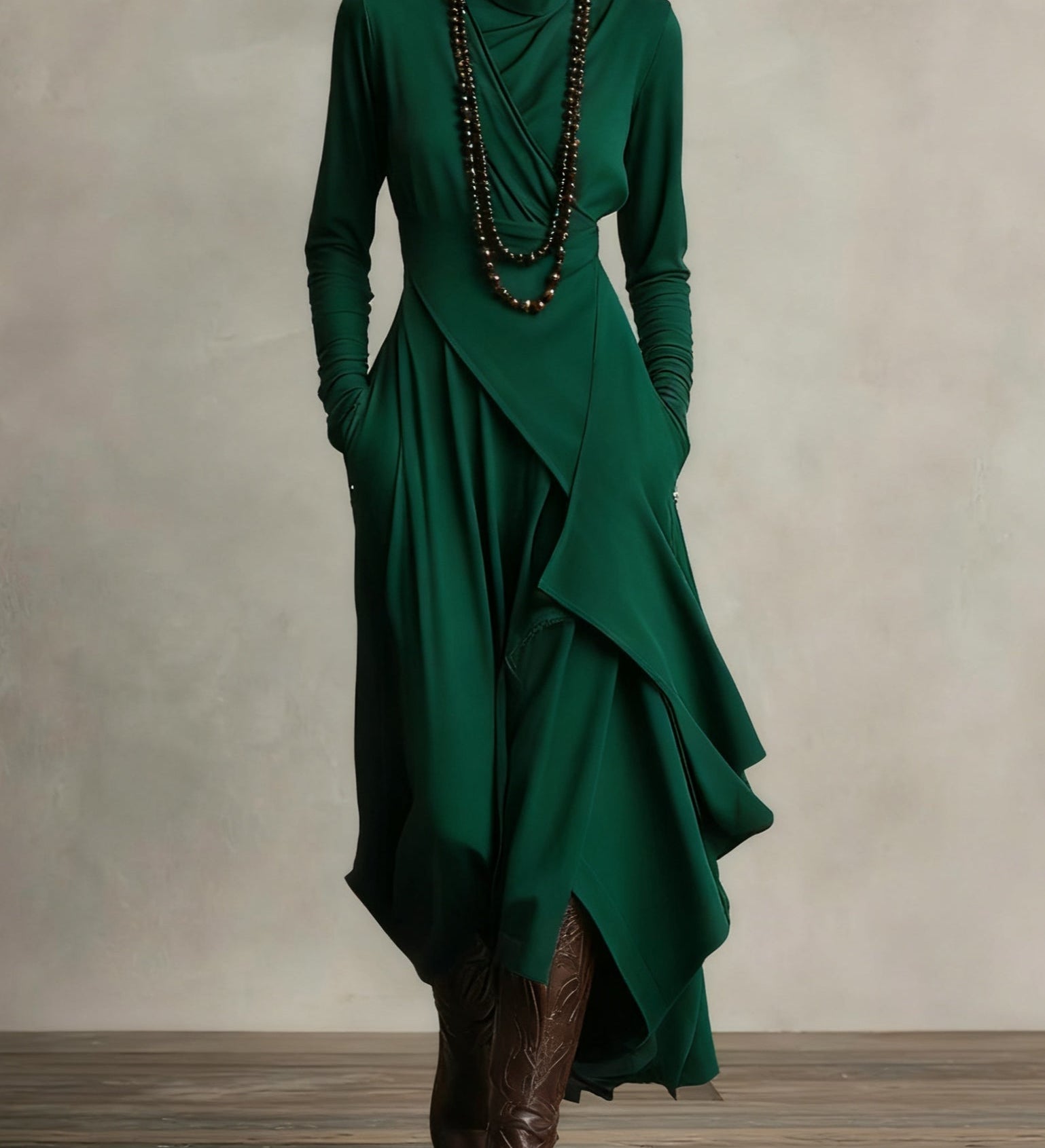 Emmanuelle | Robe Maxi Élégante