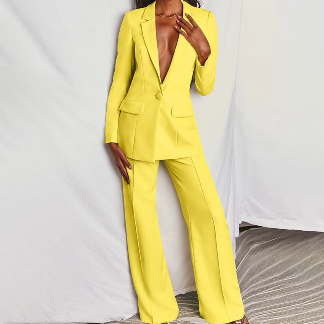 Lara - Blazer et Pantalons Élégants
