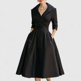 Nicole | Robe Midi Élégante