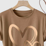 Clara | T Shirt Confortable à Manches Courtes
