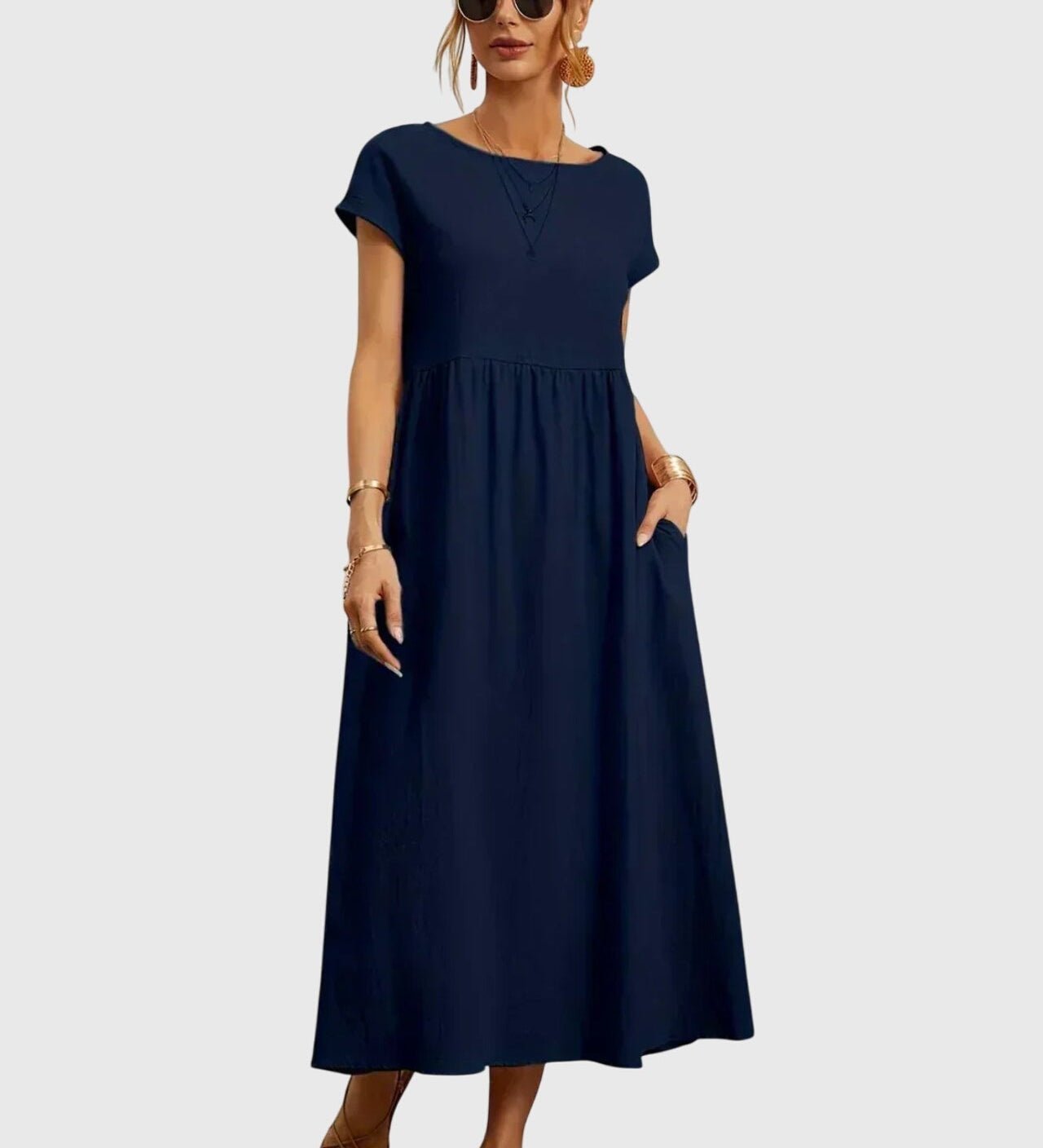 Giselle | Robe Décontractée avec Poches