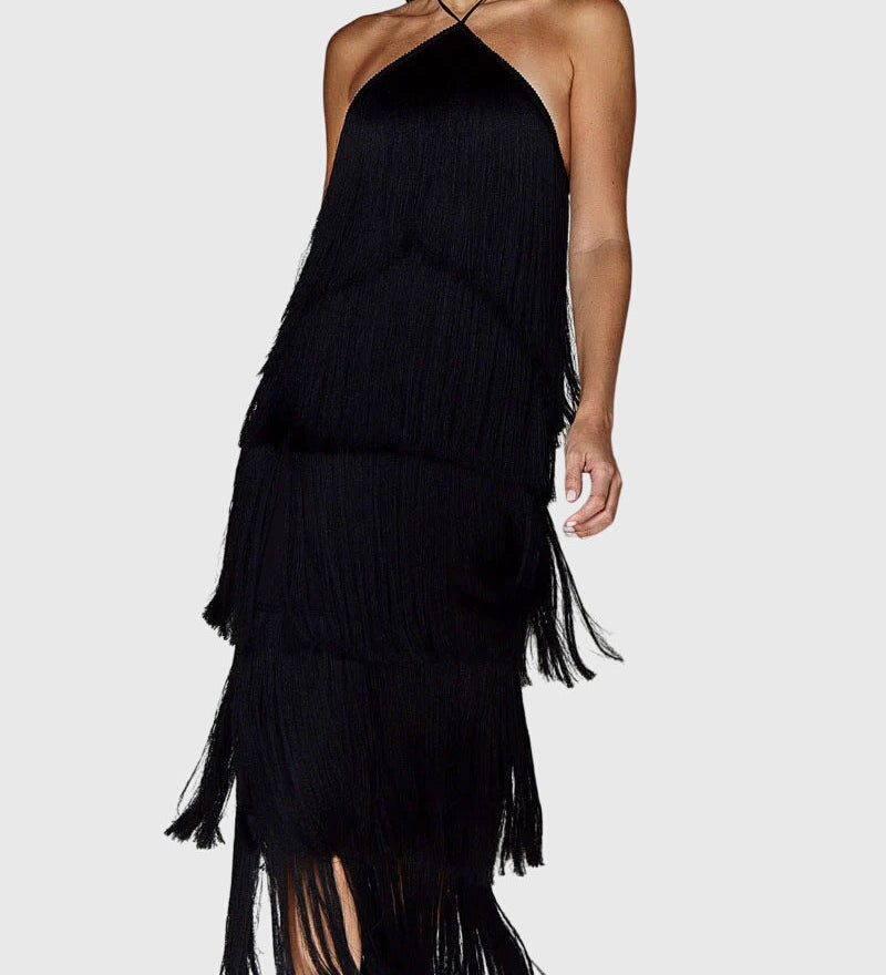 Monique | Robe à Franges