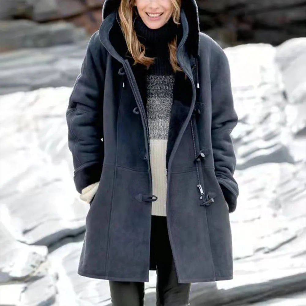 Unadine - Manteau pour femme avec capuche