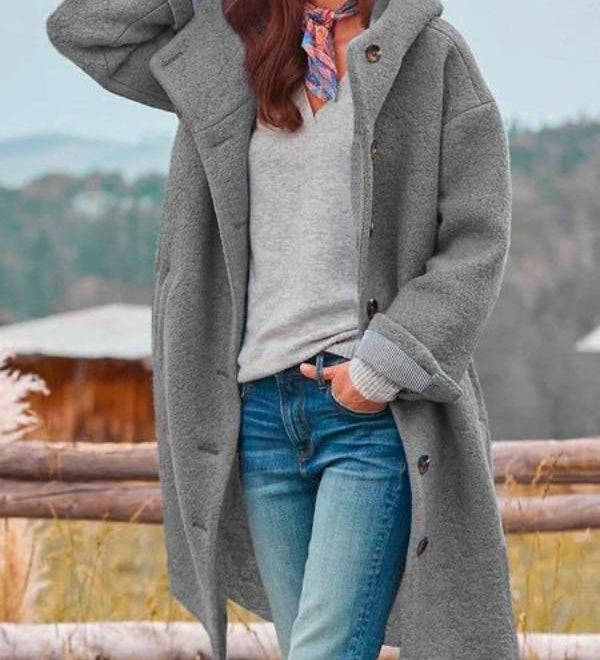 Fantine - Manteau d'hiver long et élégant