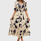 Merlin | Robe Midi Florale Flatteuse