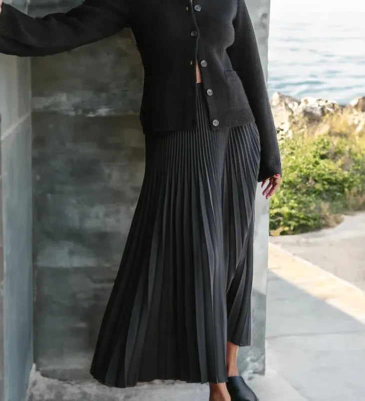 Romane - Cardigan Classique à Boutons pour l'Hiver