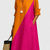 Auryzzella | Robe Midi Élégante