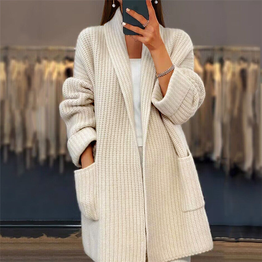 Teresa - Cardigan en Tricot avec Poches