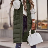 Dorine - Manteau avec capuche et boutons à l'avant