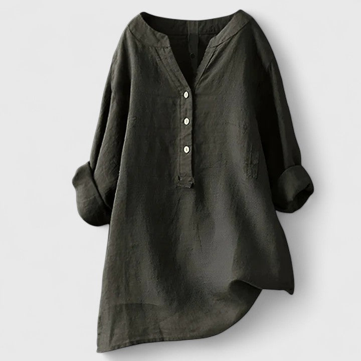 Éléonore | Chemise Élégante à Boutons