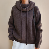 Elorine - Sweat à capuche oversize avec cordon de serrage