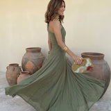 Trouville | Robe Longue Toledo Terracotta