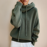 Elorine - Sweat à capuche oversize avec cordon de serrage