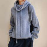 Elorine - Sweat à capuche oversize avec cordon de serrage