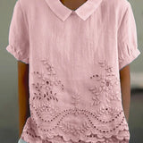 Lily | Chemise Brodée Florale