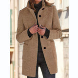Marielle – Manteau long moderne et élégant