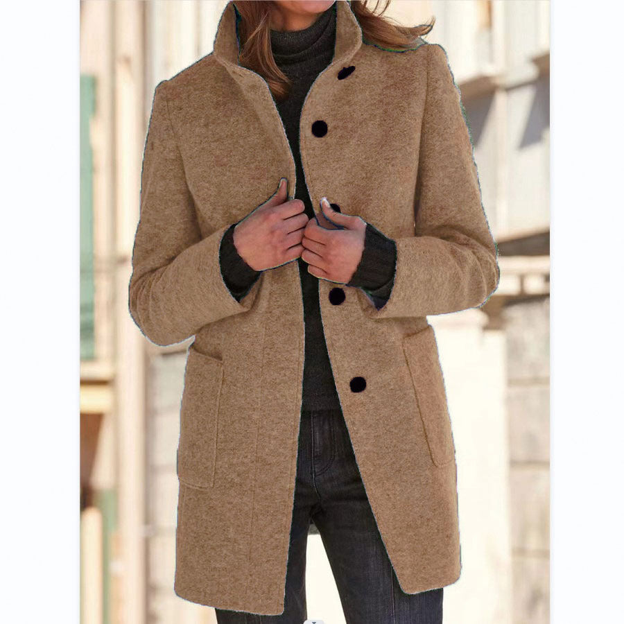 Marielle – Manteau long moderne et élégant