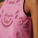Moema - Ensemble Rose en Dentelle
