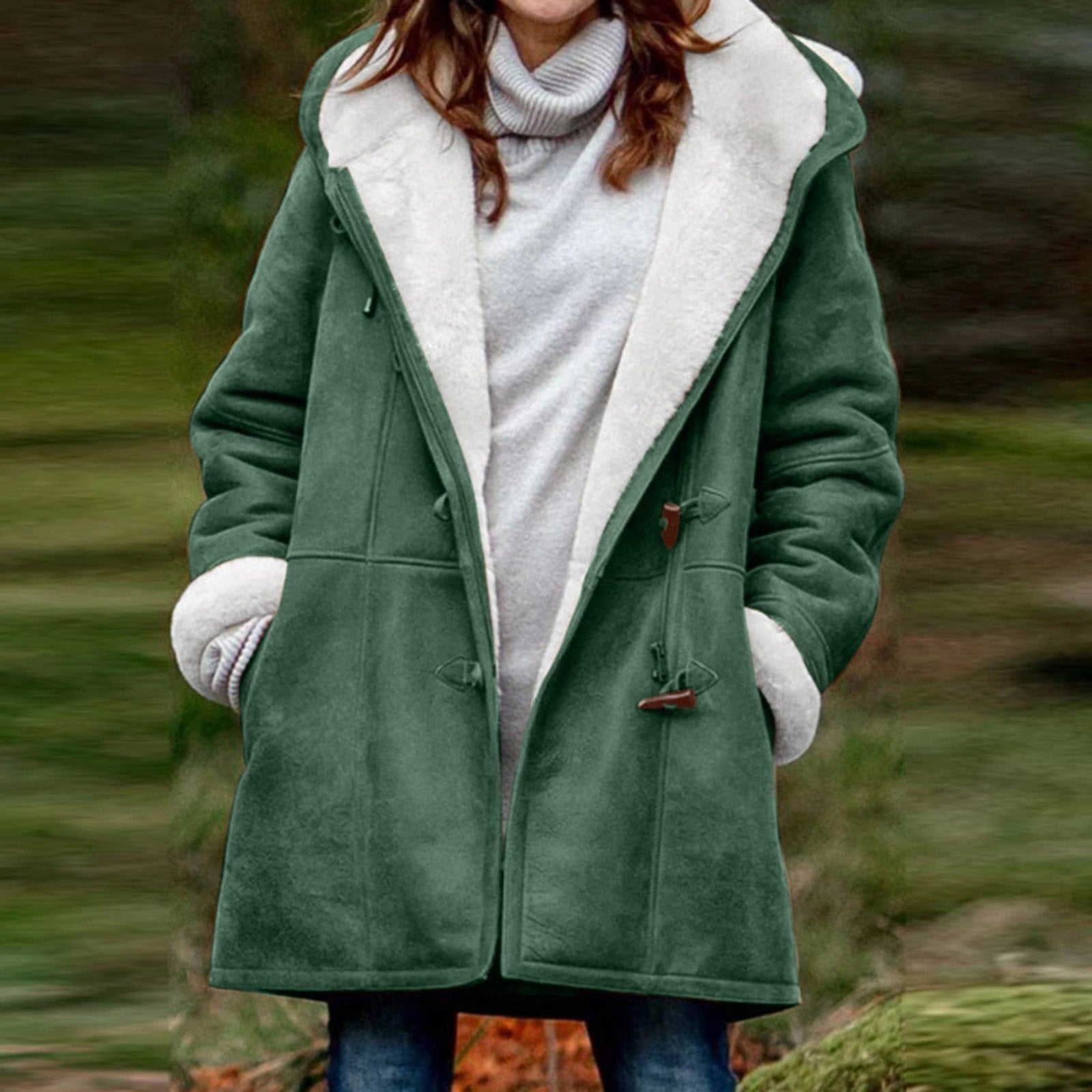 Unadine - Manteau pour femme avec capuche