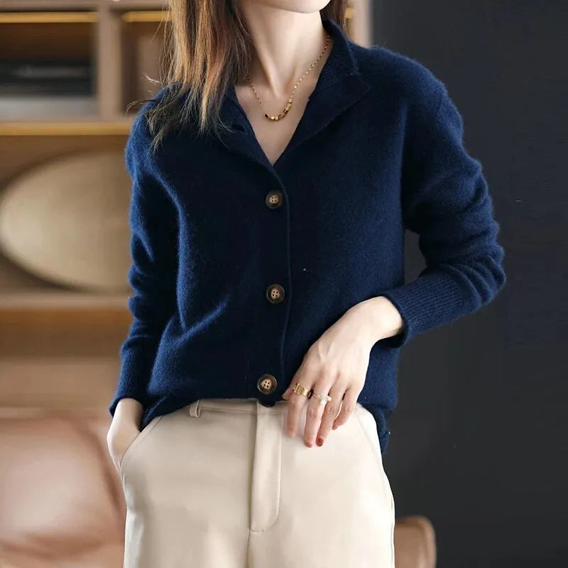 Marceline - Cardigan en Tricot Détendu et Confortable