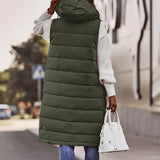 Dorine - Manteau avec capuche et boutons à l'avant